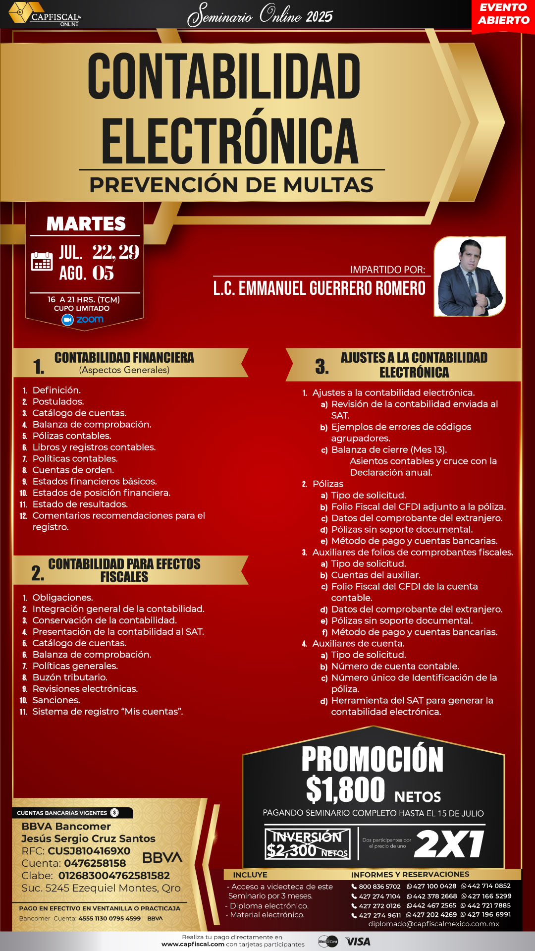 SEM CONTABILIDAD ELECTRÓNICA PREVENCION DE MULTAS