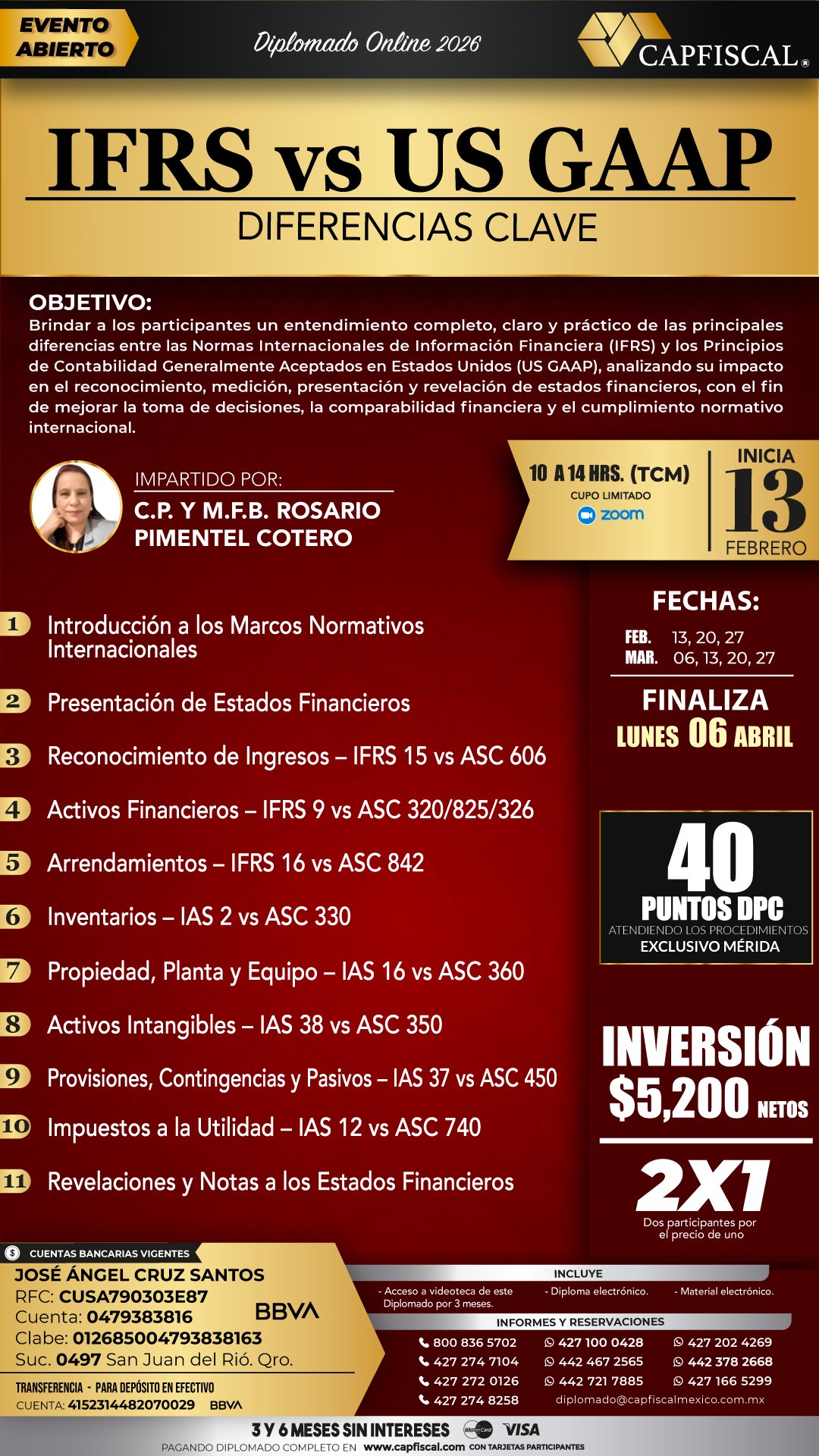 IFRS VS US GAAP DIFERENCIAS CLAVE
