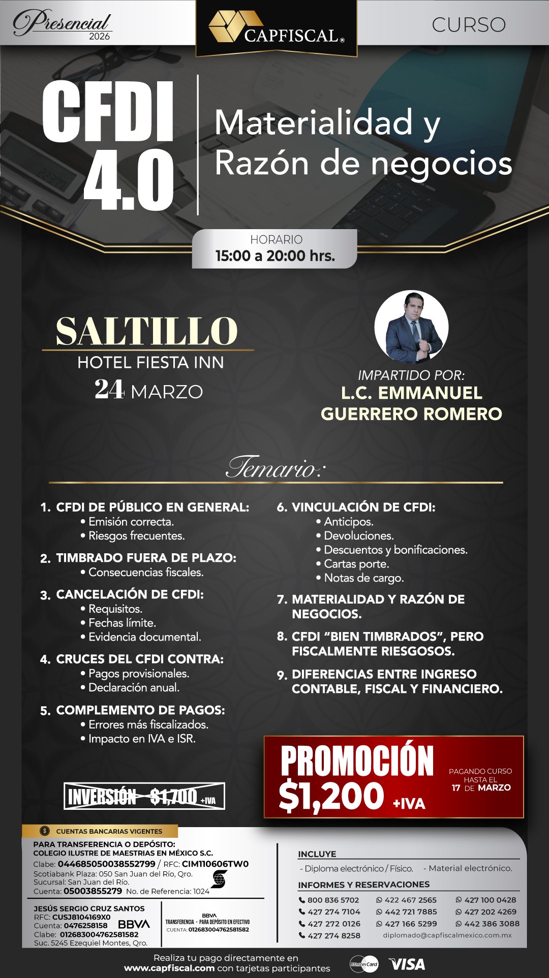 CFDI 4.0 MATERIALIDAD Y RAZÓN DE NEGOCIOS SALT