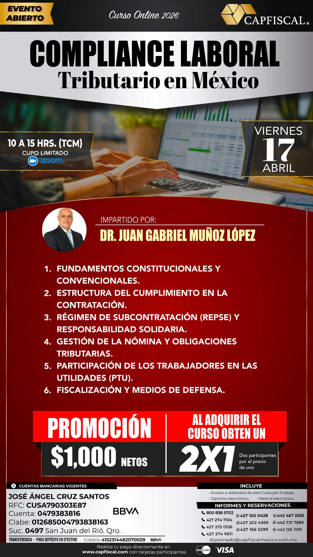 COMPLIANCE LABORAL TRIBUTARIO EN MÉXICO 2026