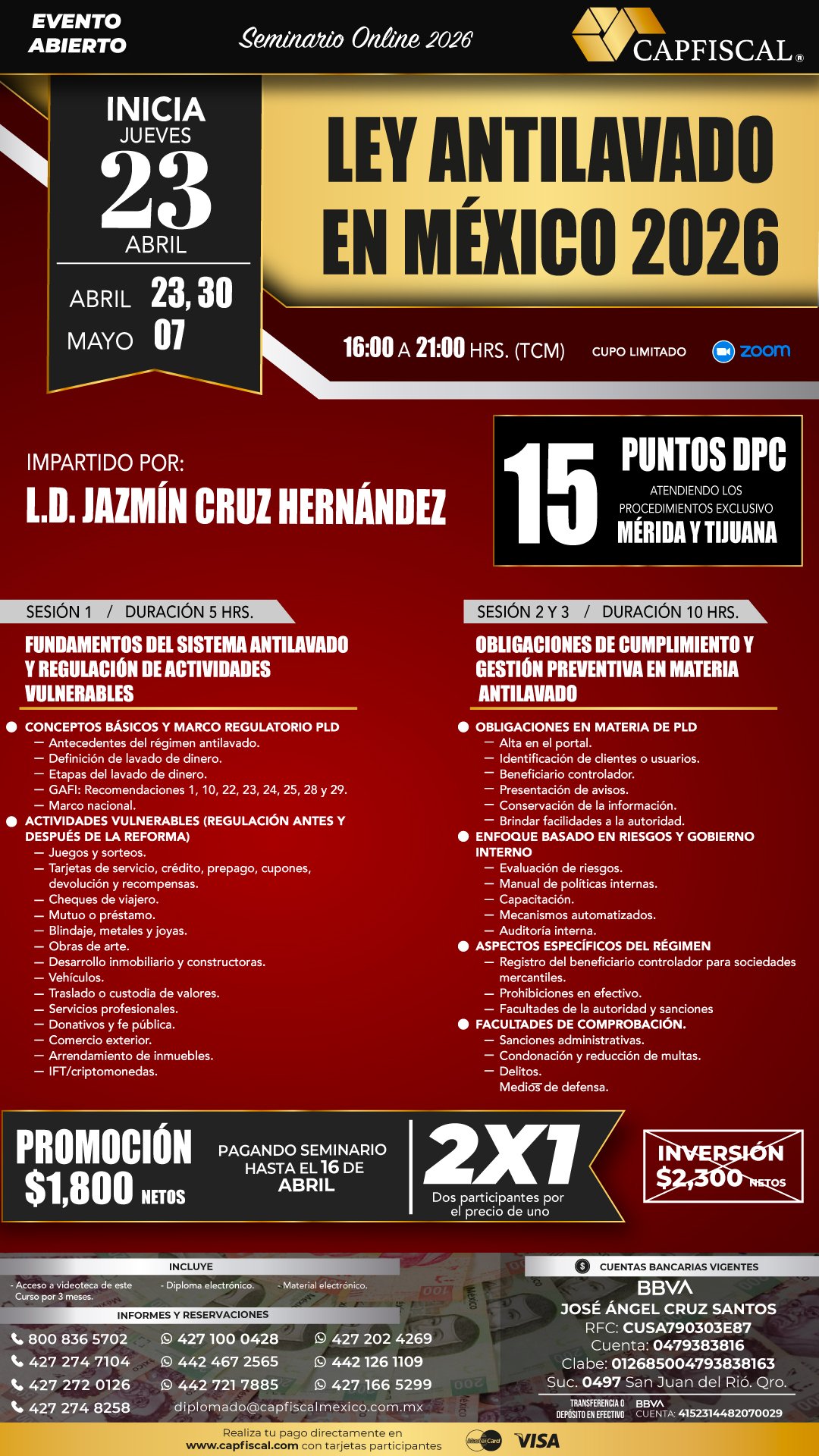 SEM LEY ANTILAVADO EN MÉXICO