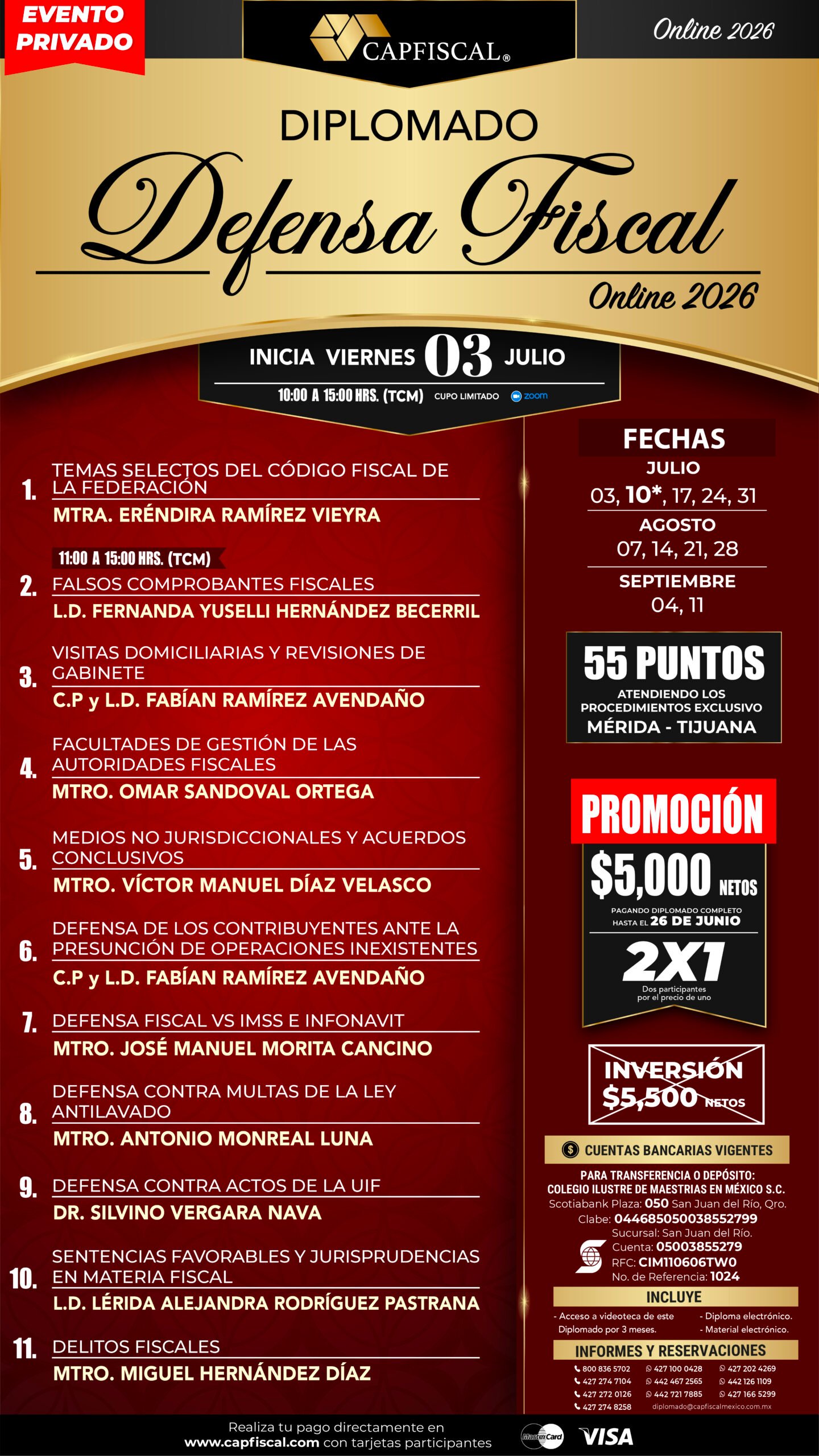 DIP DEFENSA FISCAL 2026
