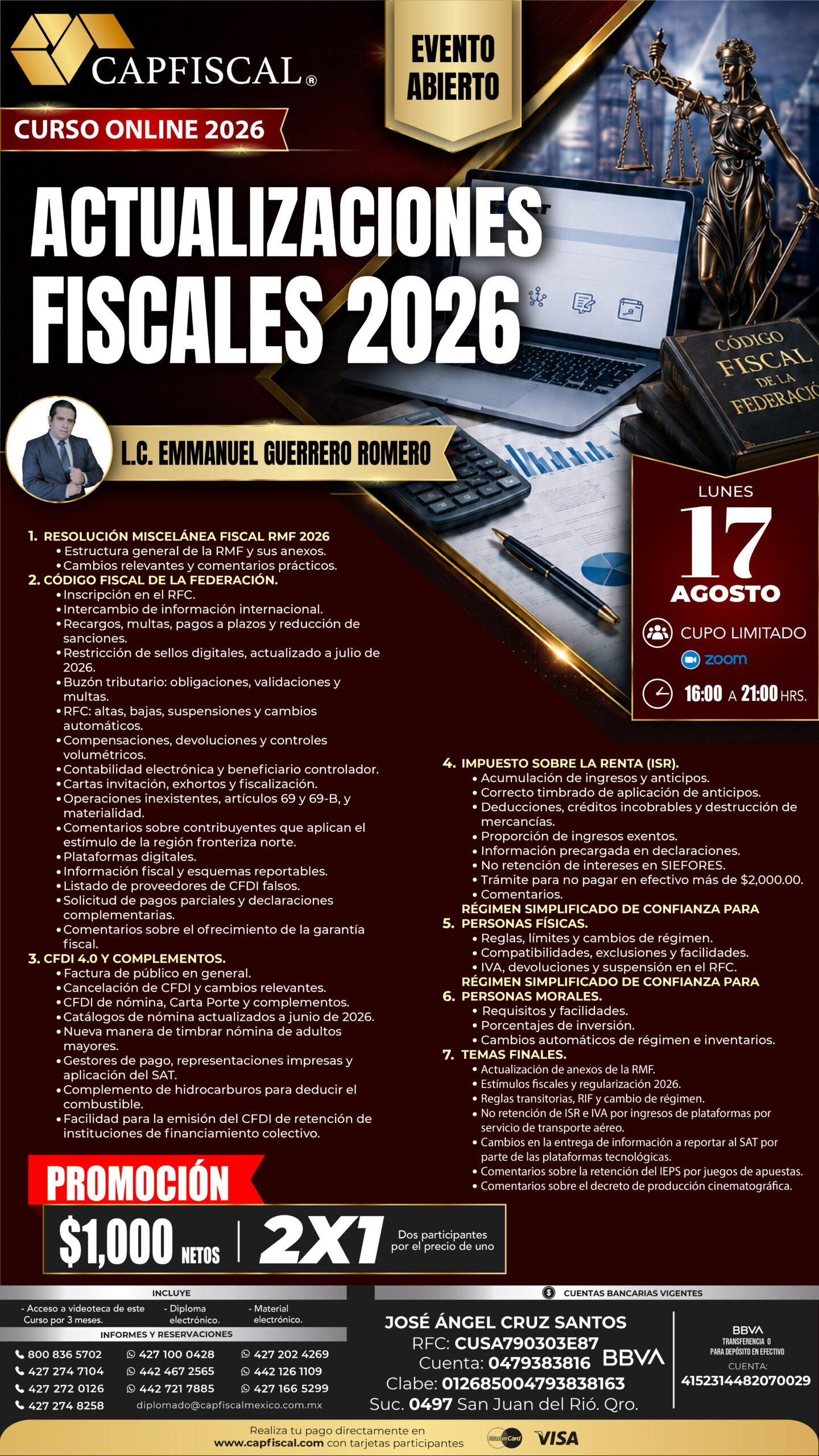 ACTUALIZACIONES FISCALES 2026