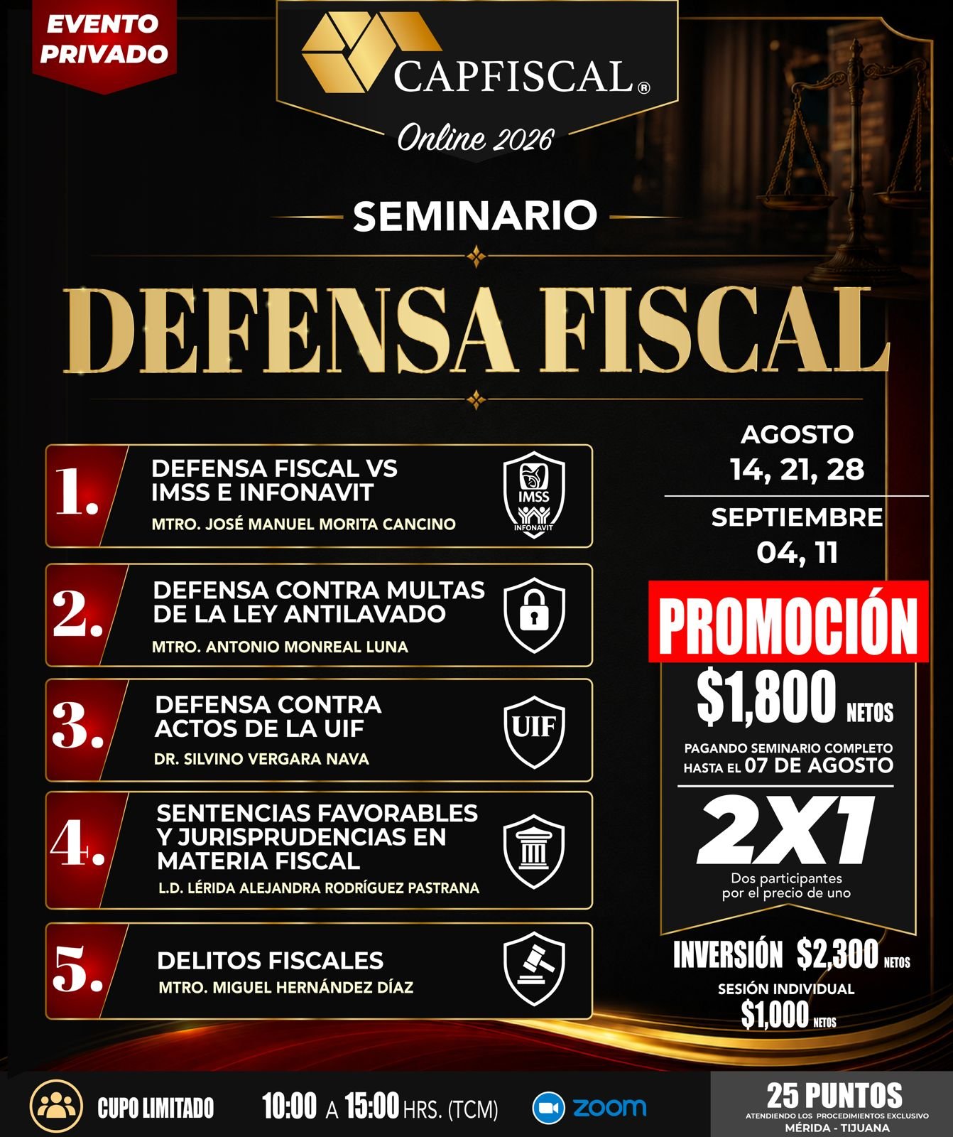 SEMINARIO DEFENSA FISCAL
