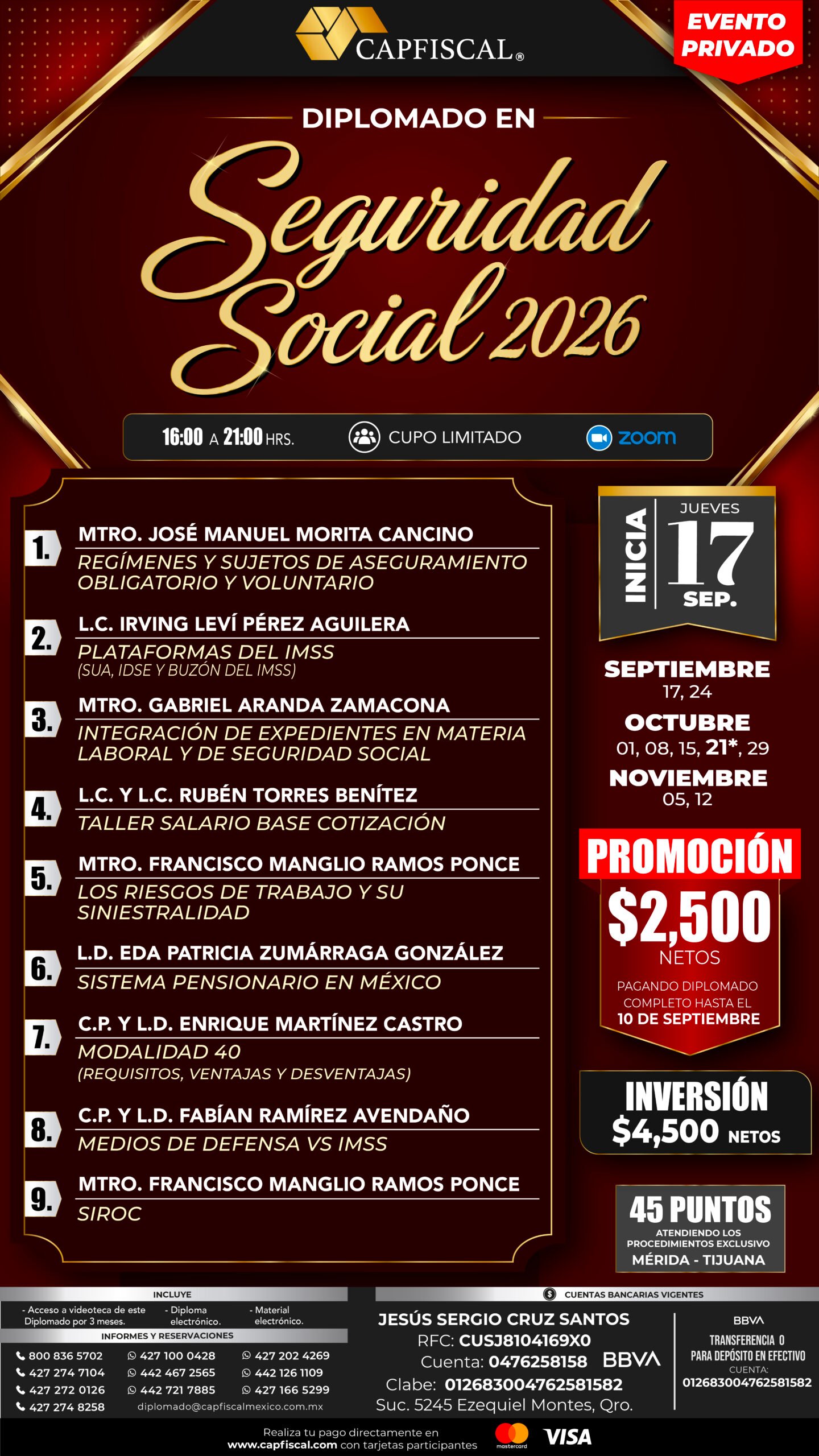 DIP SEGURIDAD SOCIAL 2026