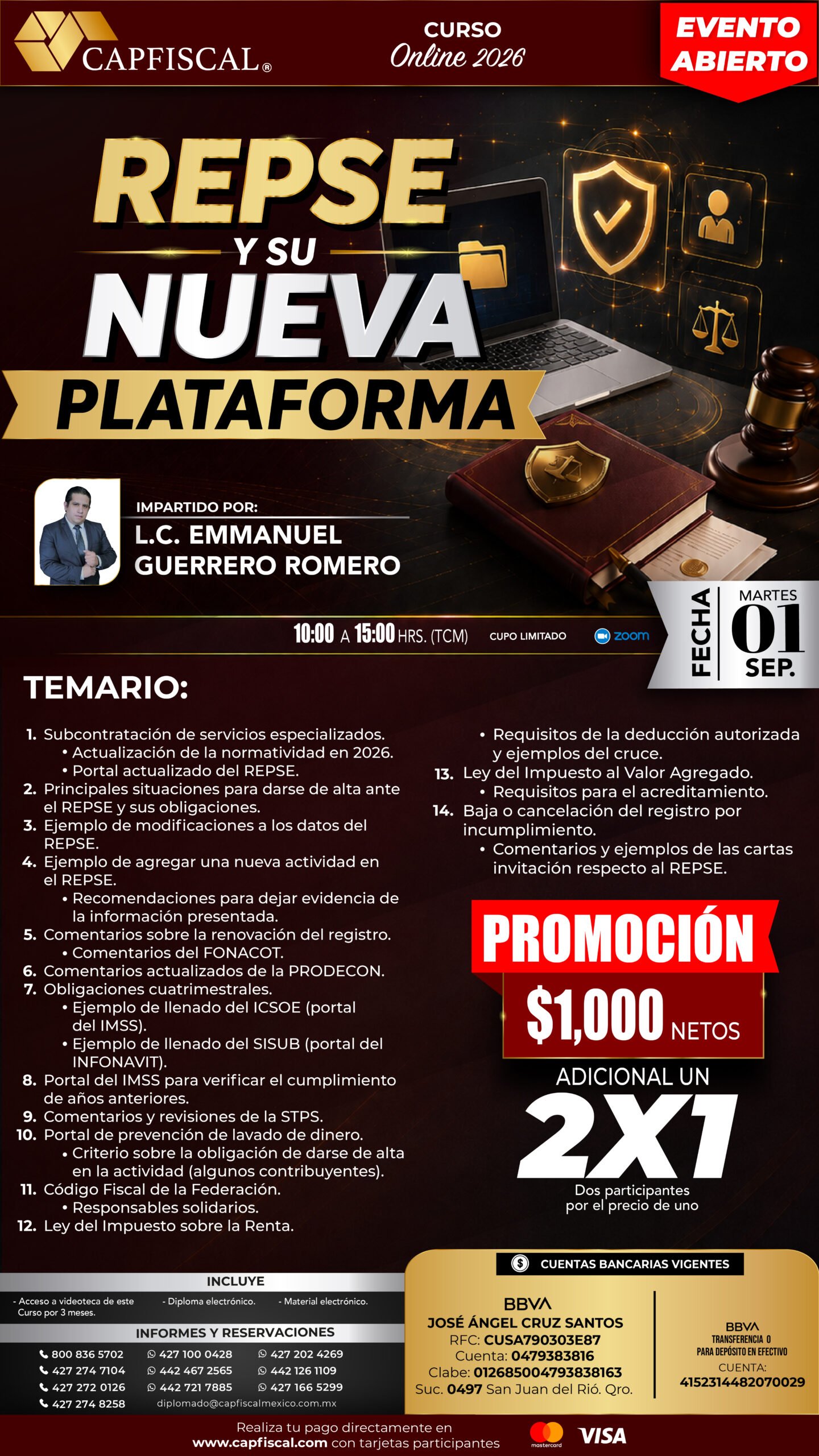 REPSE Y SU NUEVA PLATAFORMA