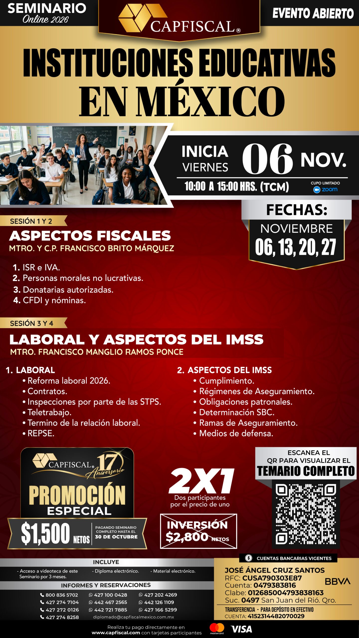 SEMINARIO INSTITUCIONES EDUCATIVAS EN MÉXICO