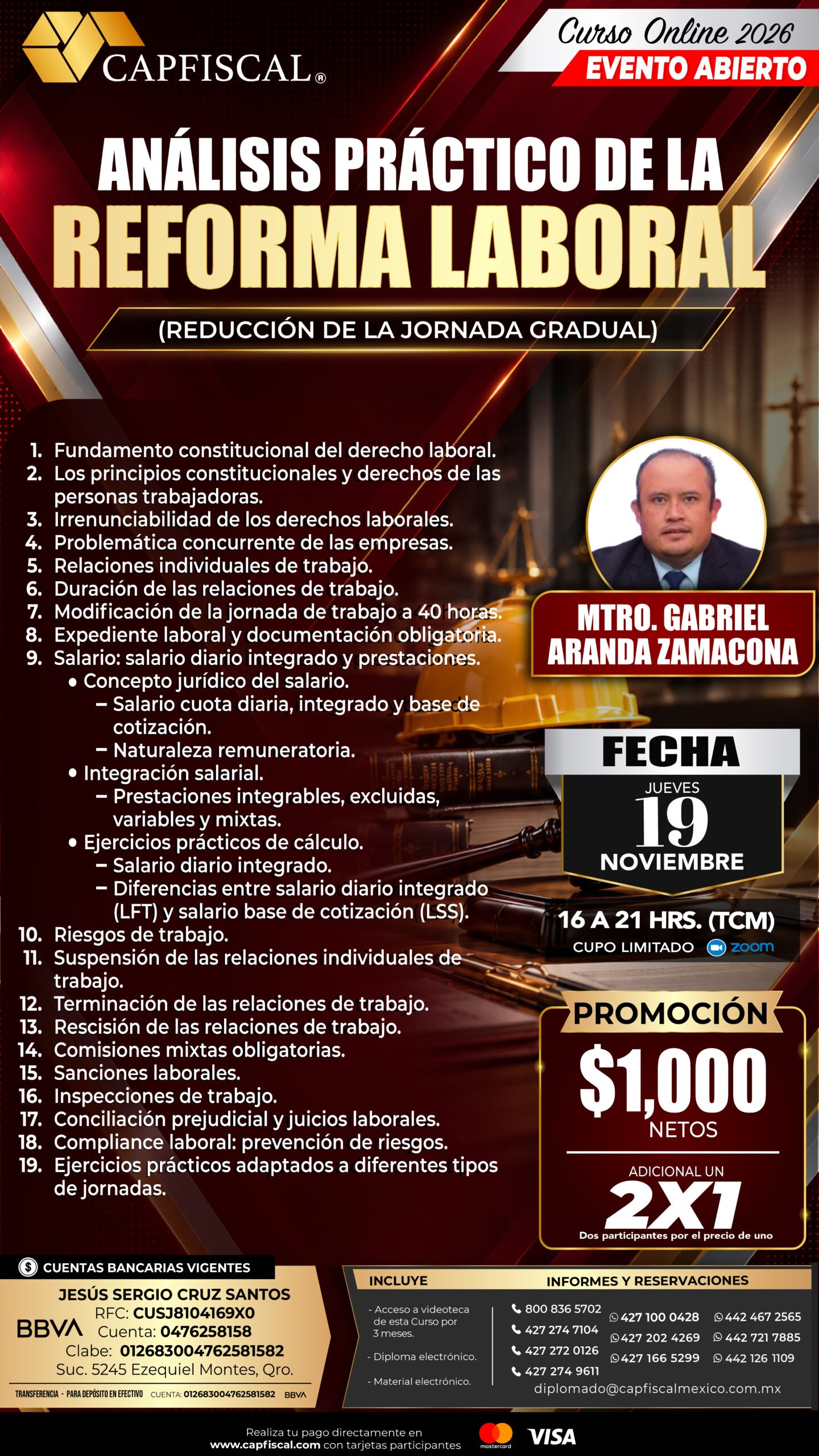ANÁLISIS PRÁCTICO DE LA REFORMA LABORAL 2026