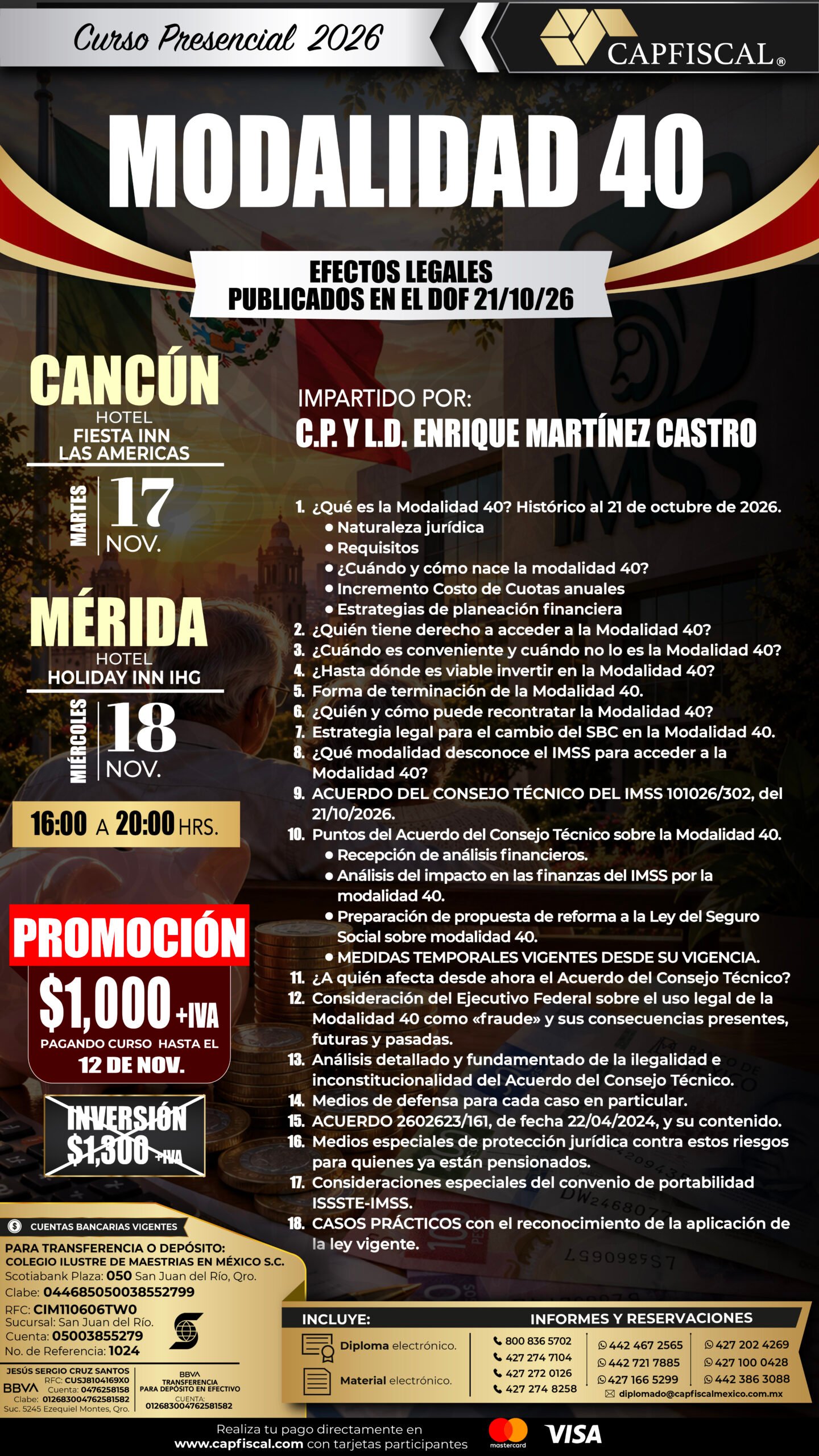 MODALIDAD 40 CAN - MER